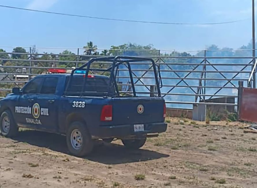 Incendio ganadera Sinaloa