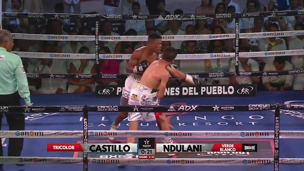 ¡Lo acabó! Mochitense Luis “Flechita” Castillo noqueó al africano Ndulani