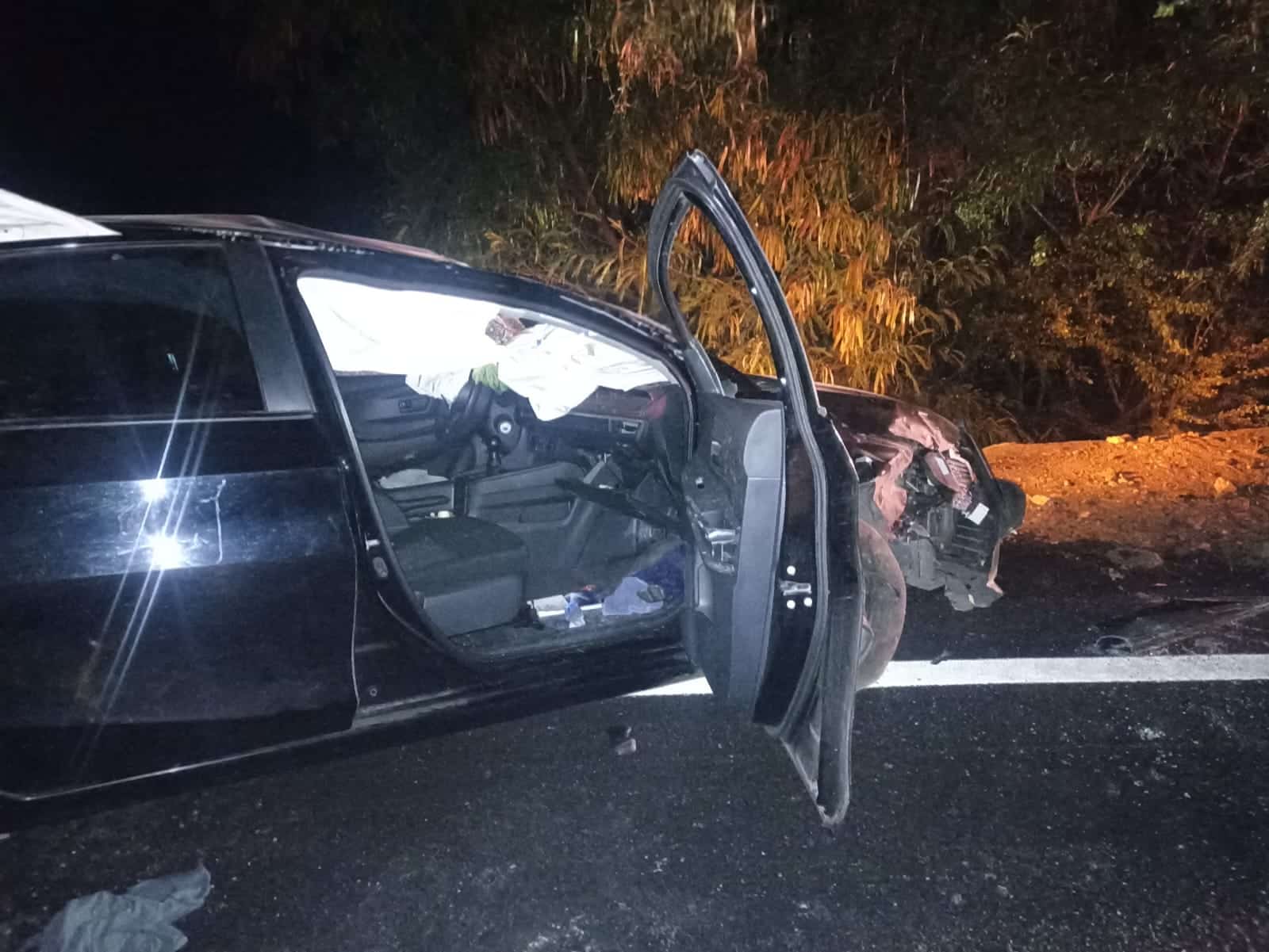 Juan Andrés y Jorge Antonio venían de Tijuana a Mazatlán y chocaron en La Costera