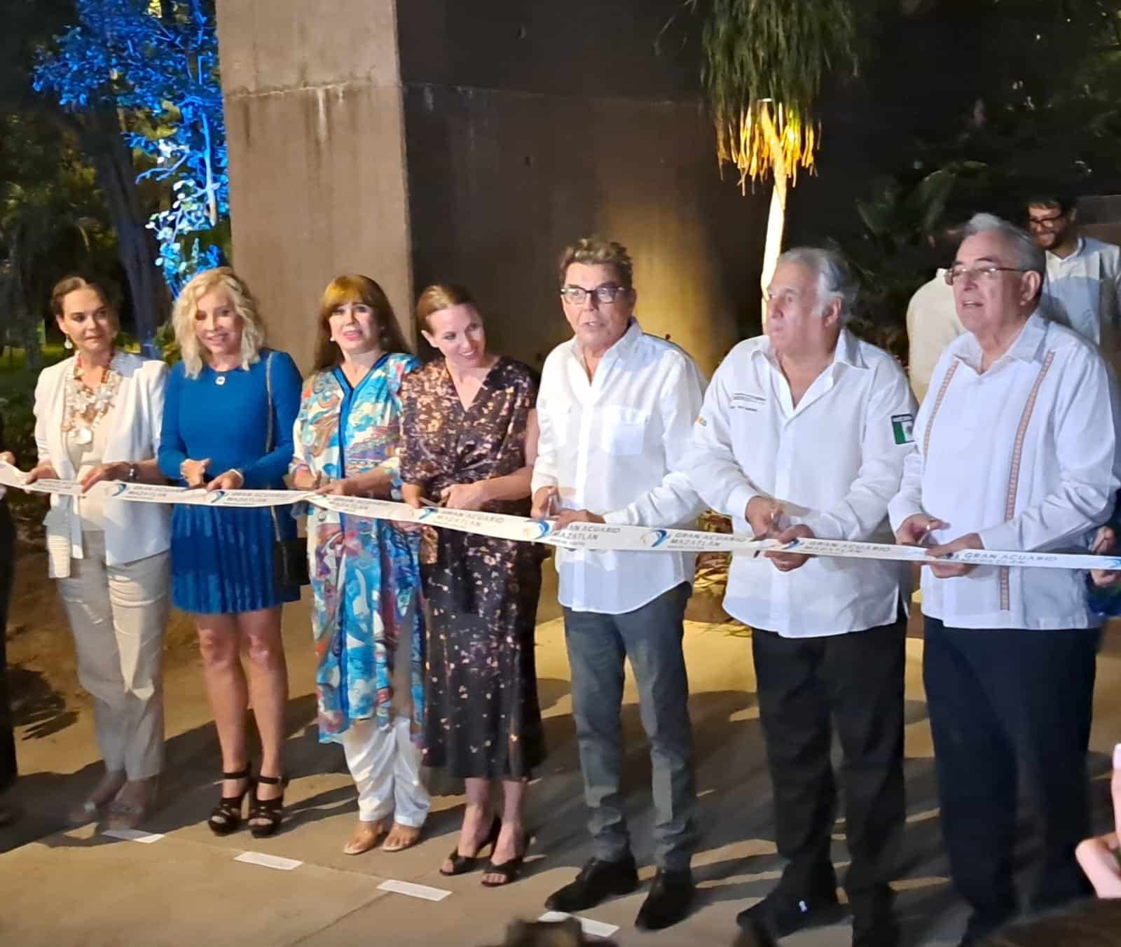 Rocha, Torruco y Coppel Kelly inauguran el Gran Acuario Mazatlán ¡El más grande de Latinoamérica!