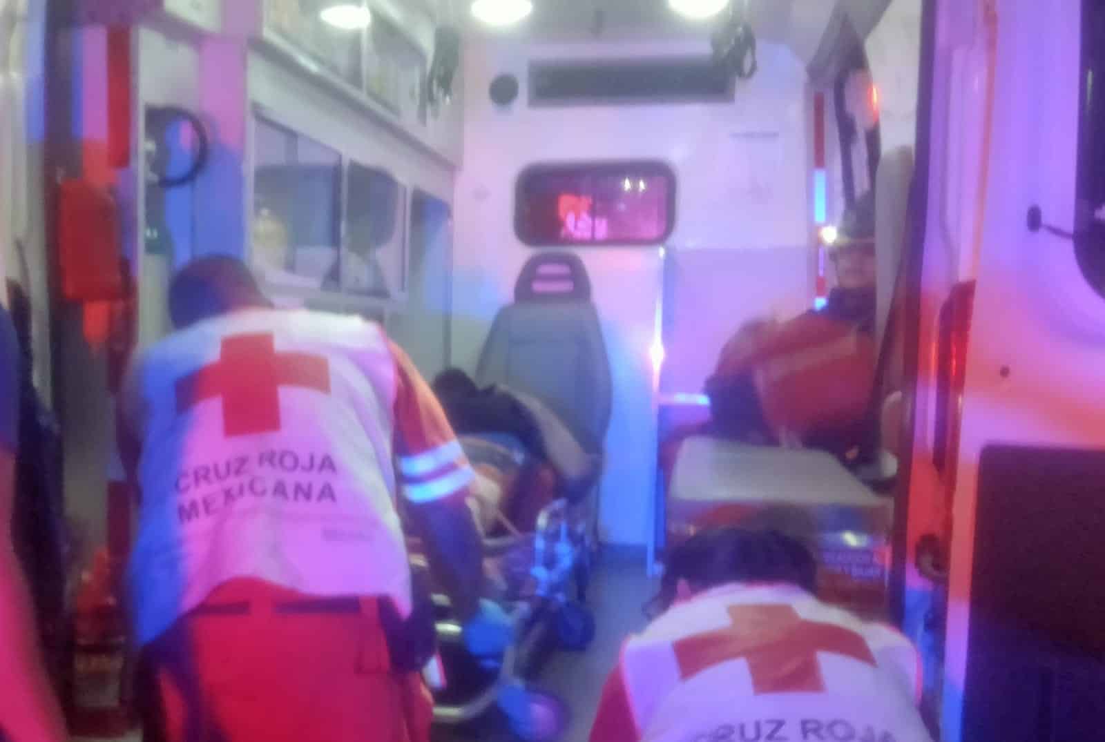 Ambulancia Culiacán ataque de pitbull