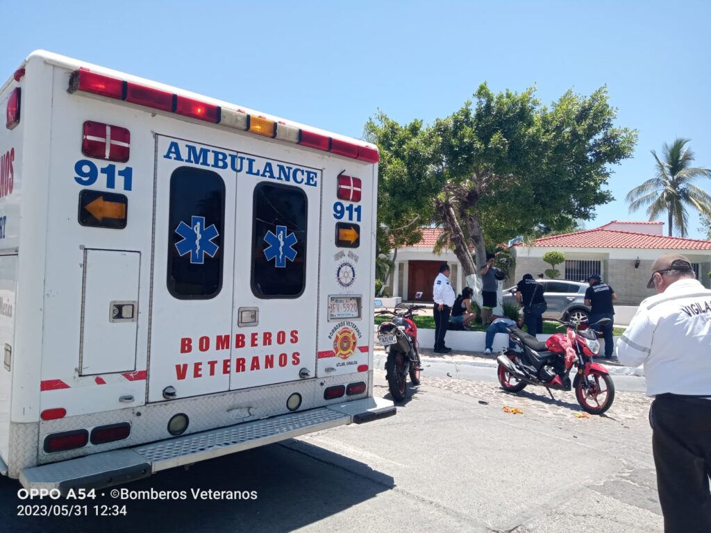Accidentes en motocicleta en Mazatlán