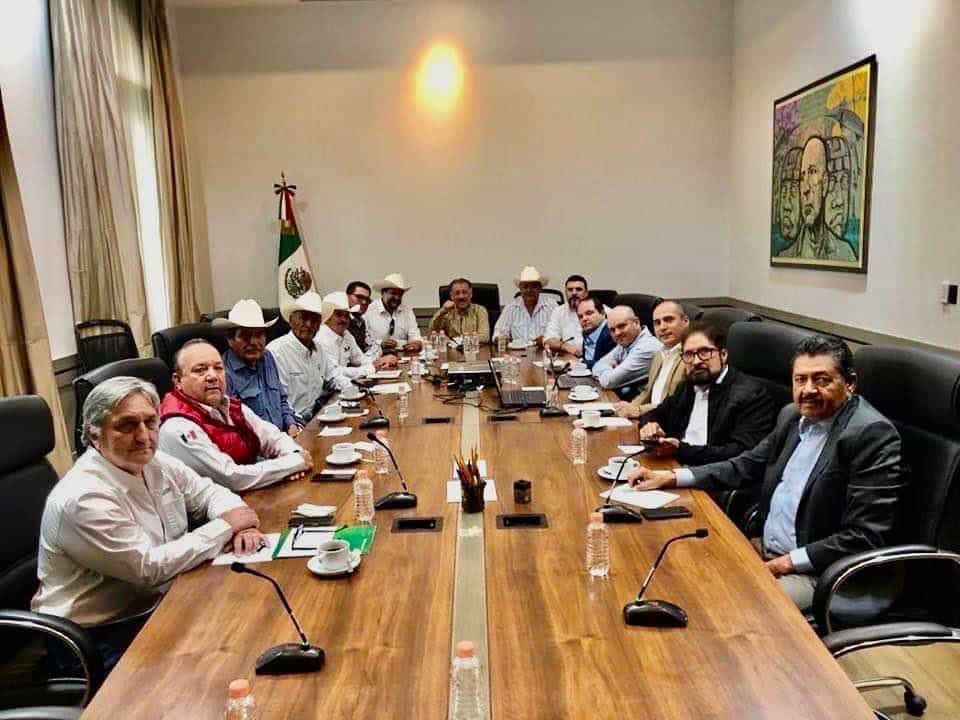 Reunión productores con Segob