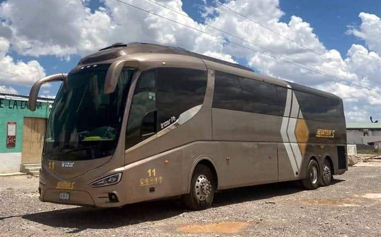 choferes de autobús secuestrado en San Luis Potosí
