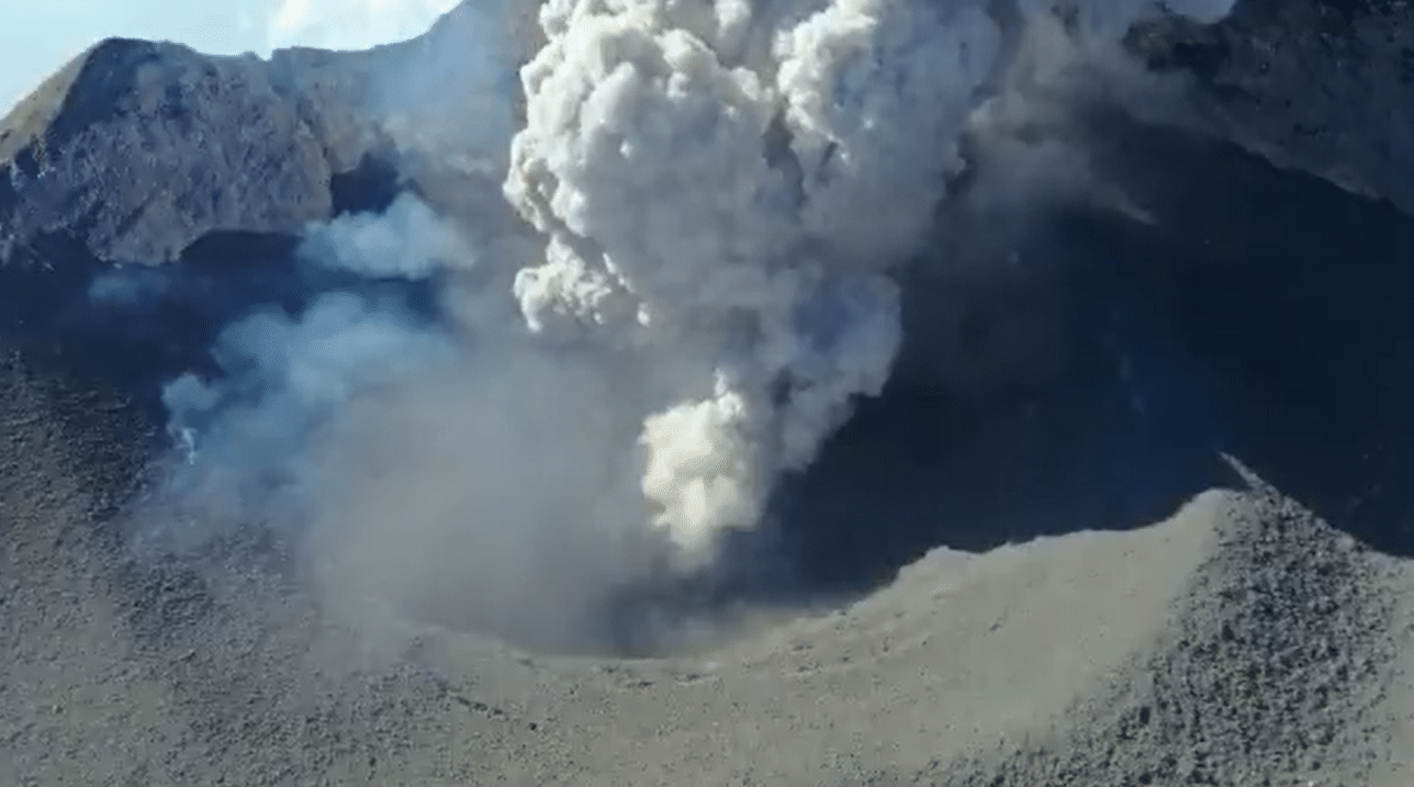 cráter Popocatépetl