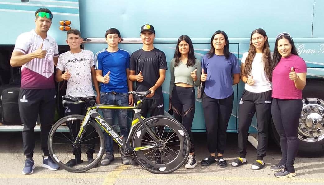 Ciclistas ahomenses en Conade 2023