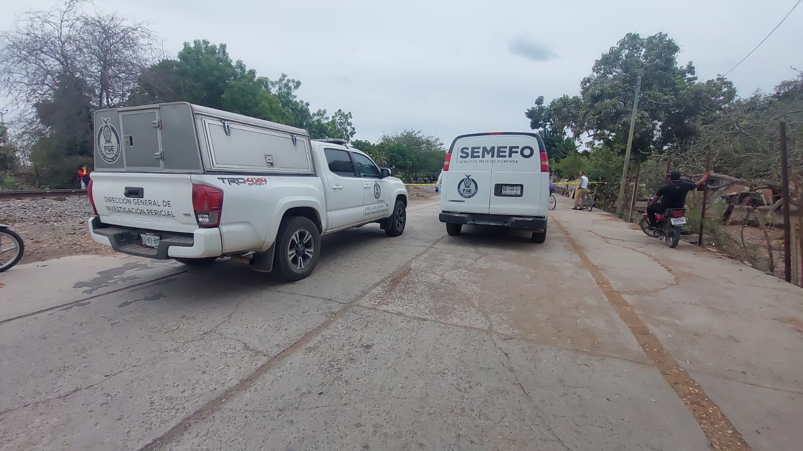 Muere adulto embestido por tren en Culiacán