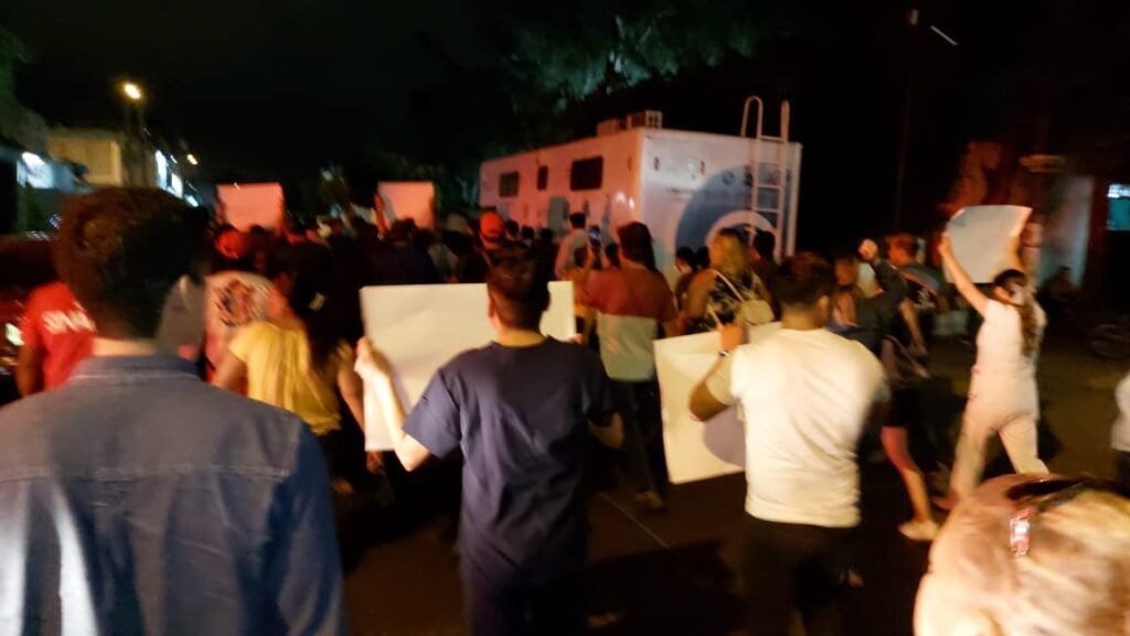 Manifestación de Stasam en el Hospitalito de Mazatlán