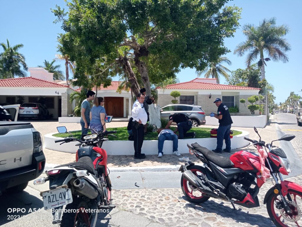 Accidentes en motocicleta en Mazatlán