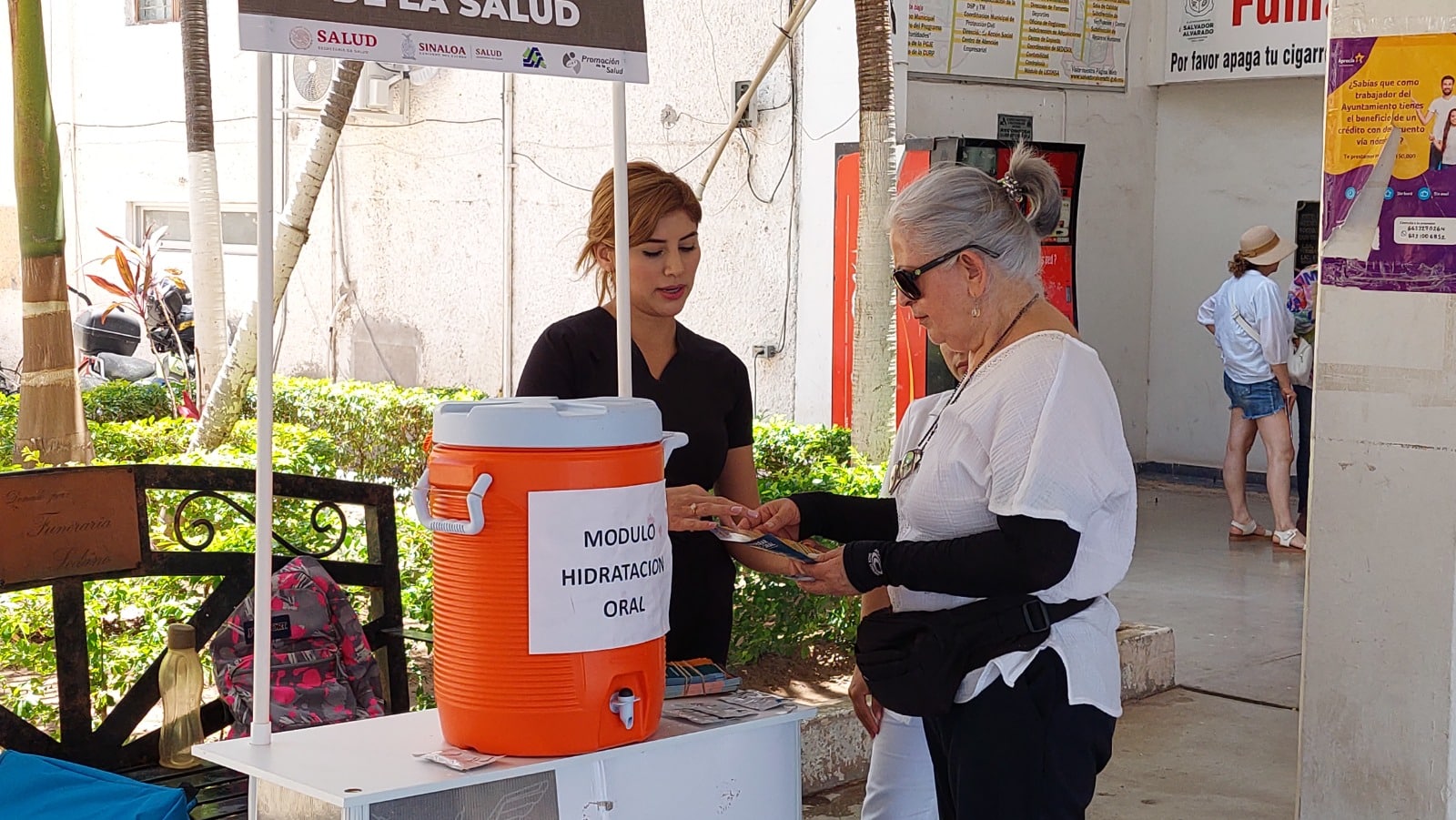 Módulos de hidratación oral en Guamúchil