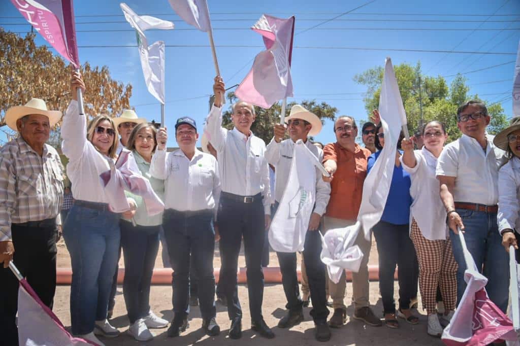 Rehabilitación de drenaje sanitario en 1 de mayo, Ahome
