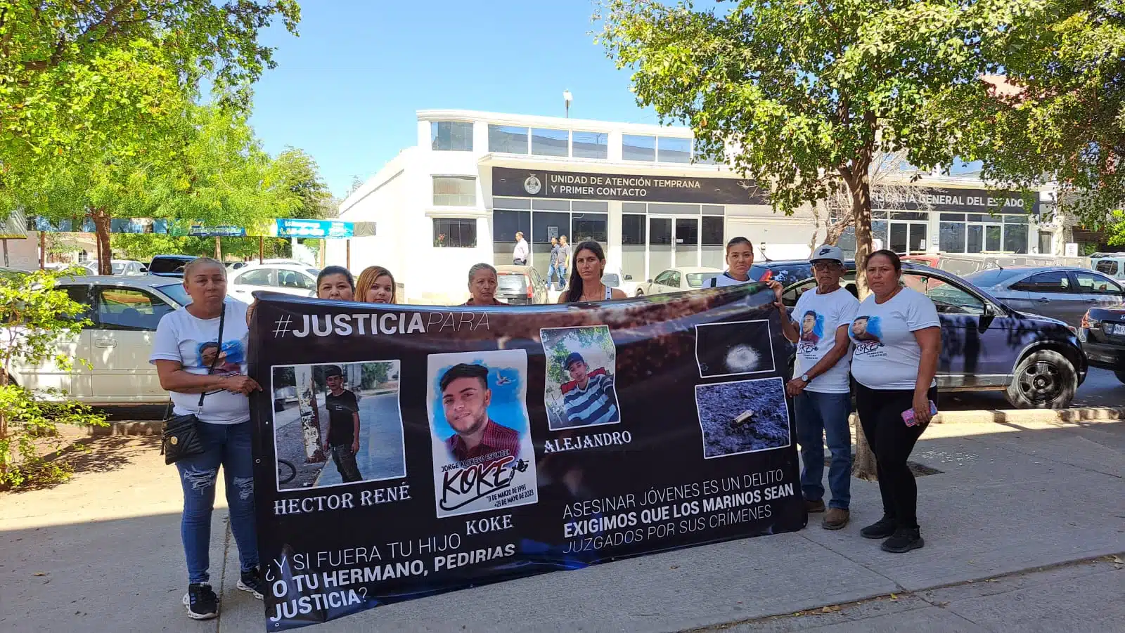 Madre de Alejandro, joven asesinado por presuntos marinos