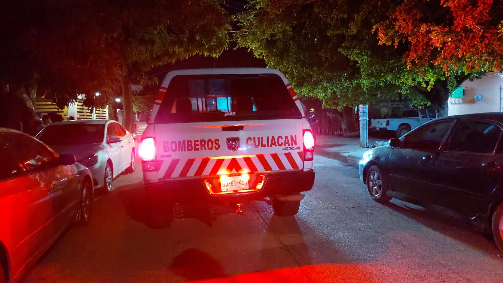 Incendio al sur de Culiacán