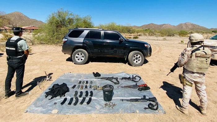 narcos Sonora armas