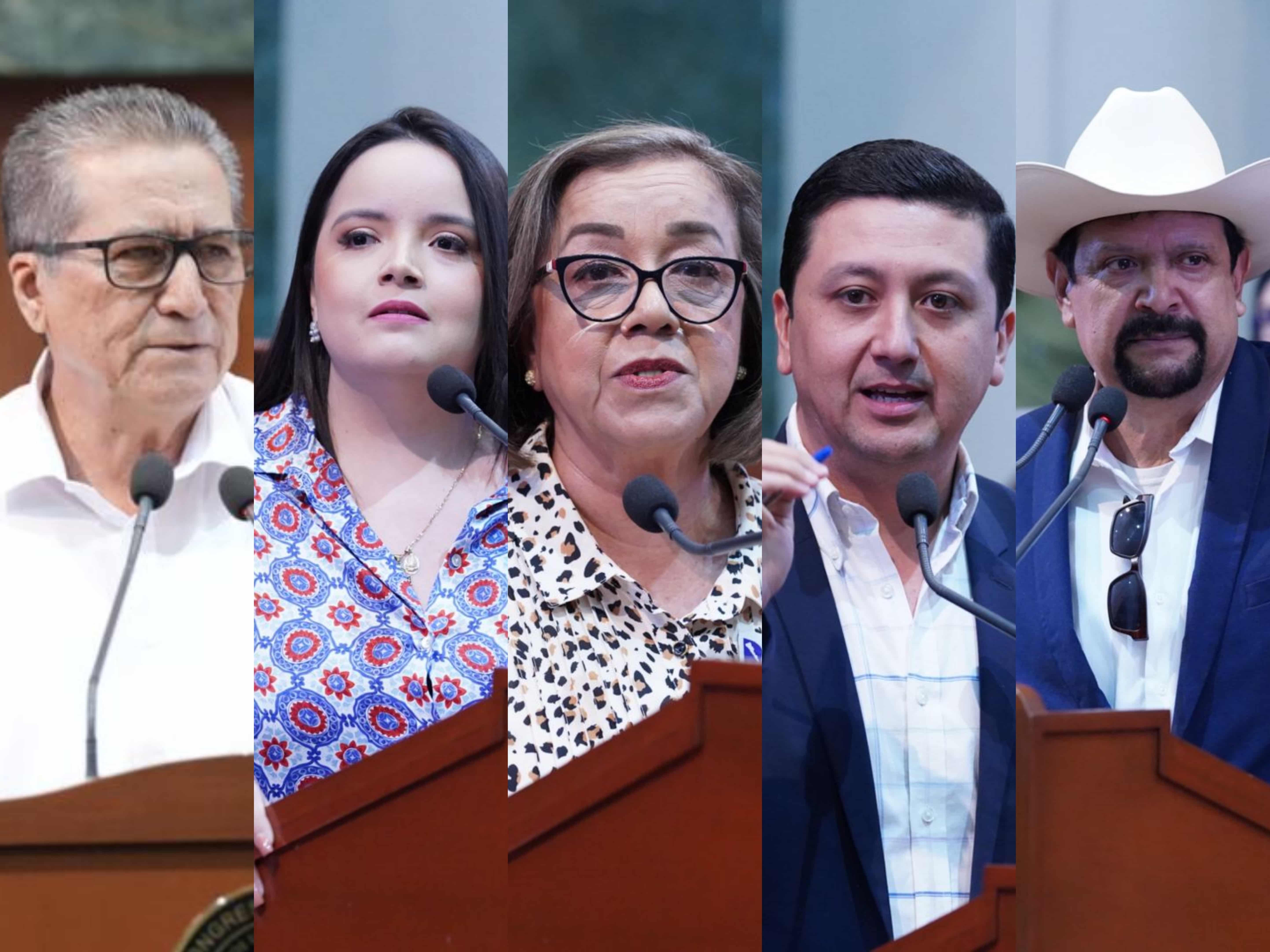 Diputados Morena PRI PAN Sin partido