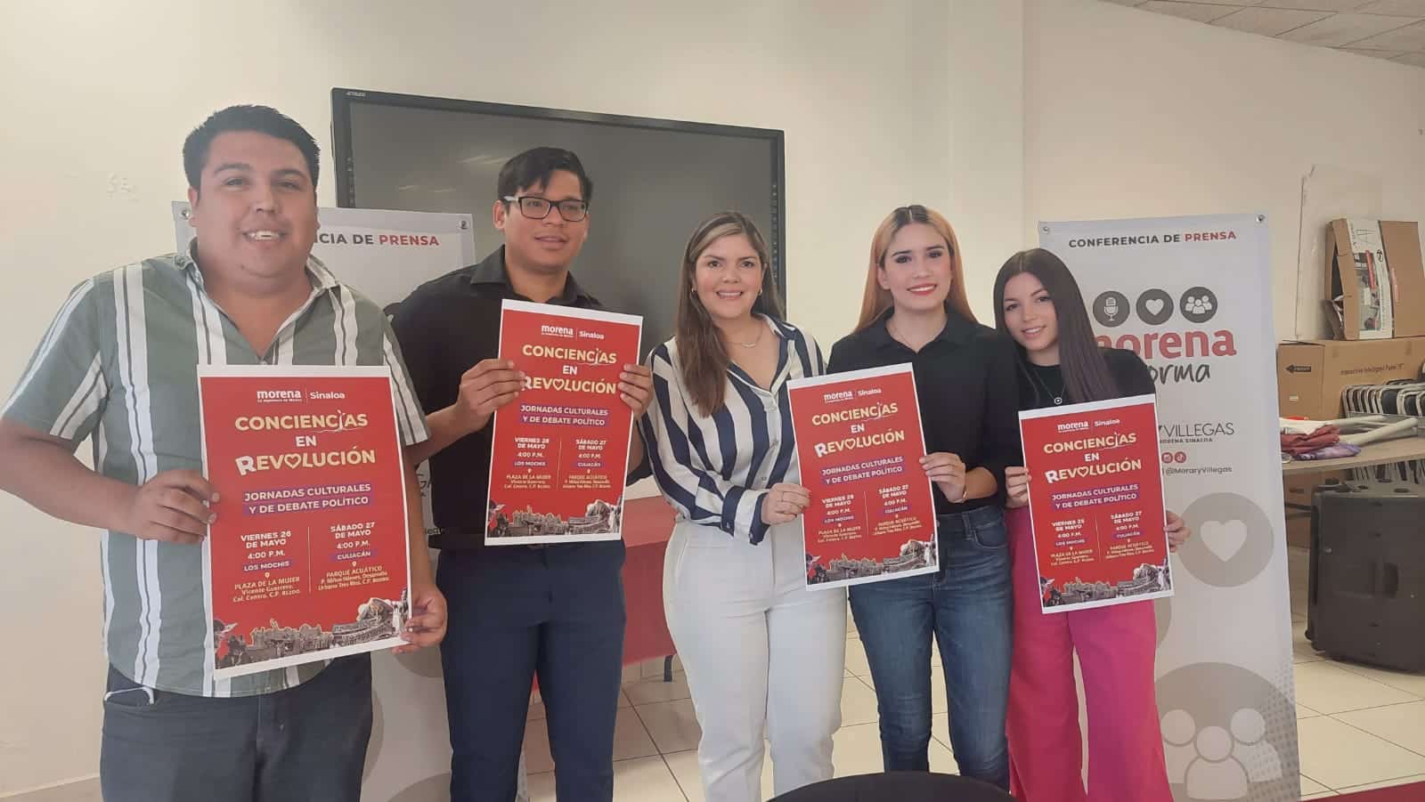 Morena Sinaloa invita a jóvenes a 