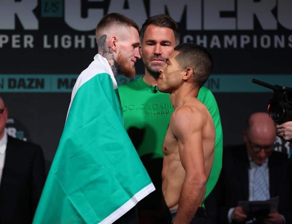¡A la conquista de Irlanda! En peso el mochitense Félix Jr. y Gary Cully