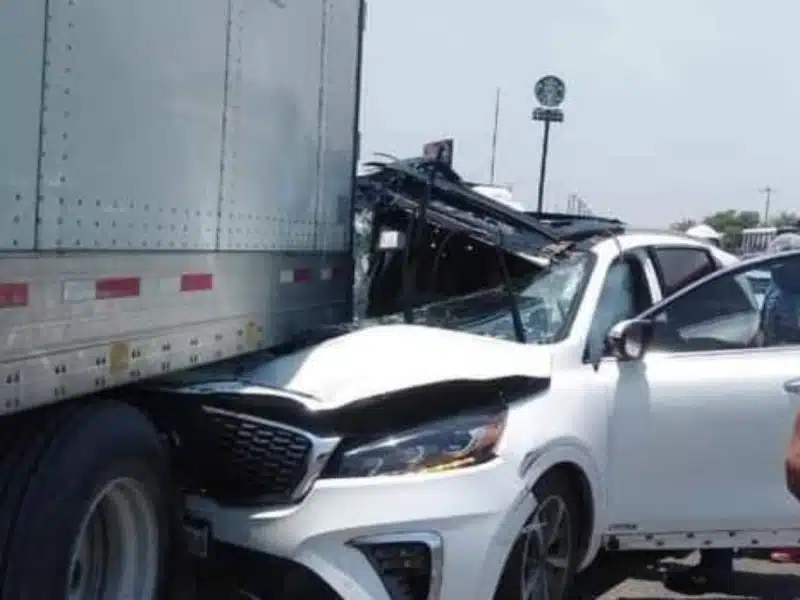 ¡Trágico! Muere mujer en choque de la autopista México-Pachuca