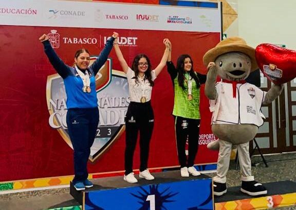 Ahomense Rayda Leal Ruiz gana medalla de oro en Ajedrez en Conade 2023