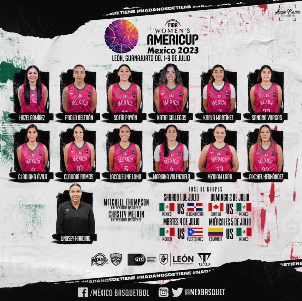 La mazatleca Mariana Valenzuela representará a México en FIBA Women’s Cup