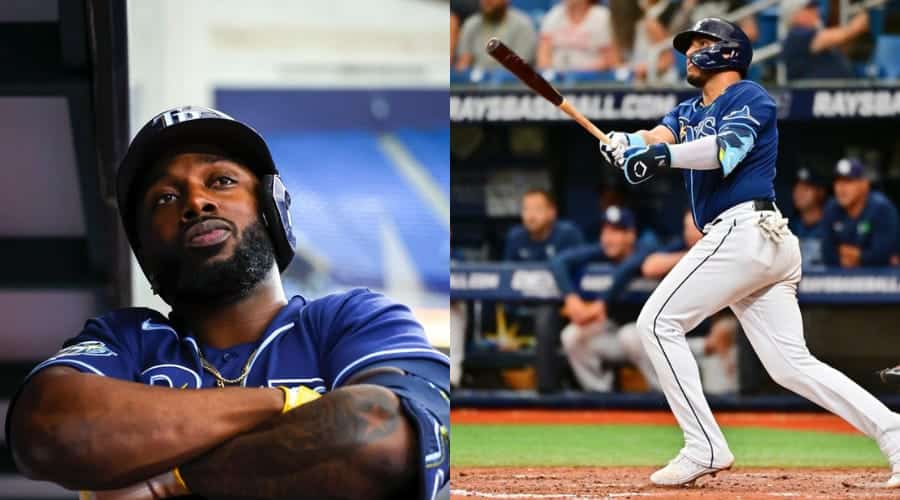 Randy Arozarena e Isaac Paredes juegan en Rays de Tampa Bay contra Padres de San Diego
