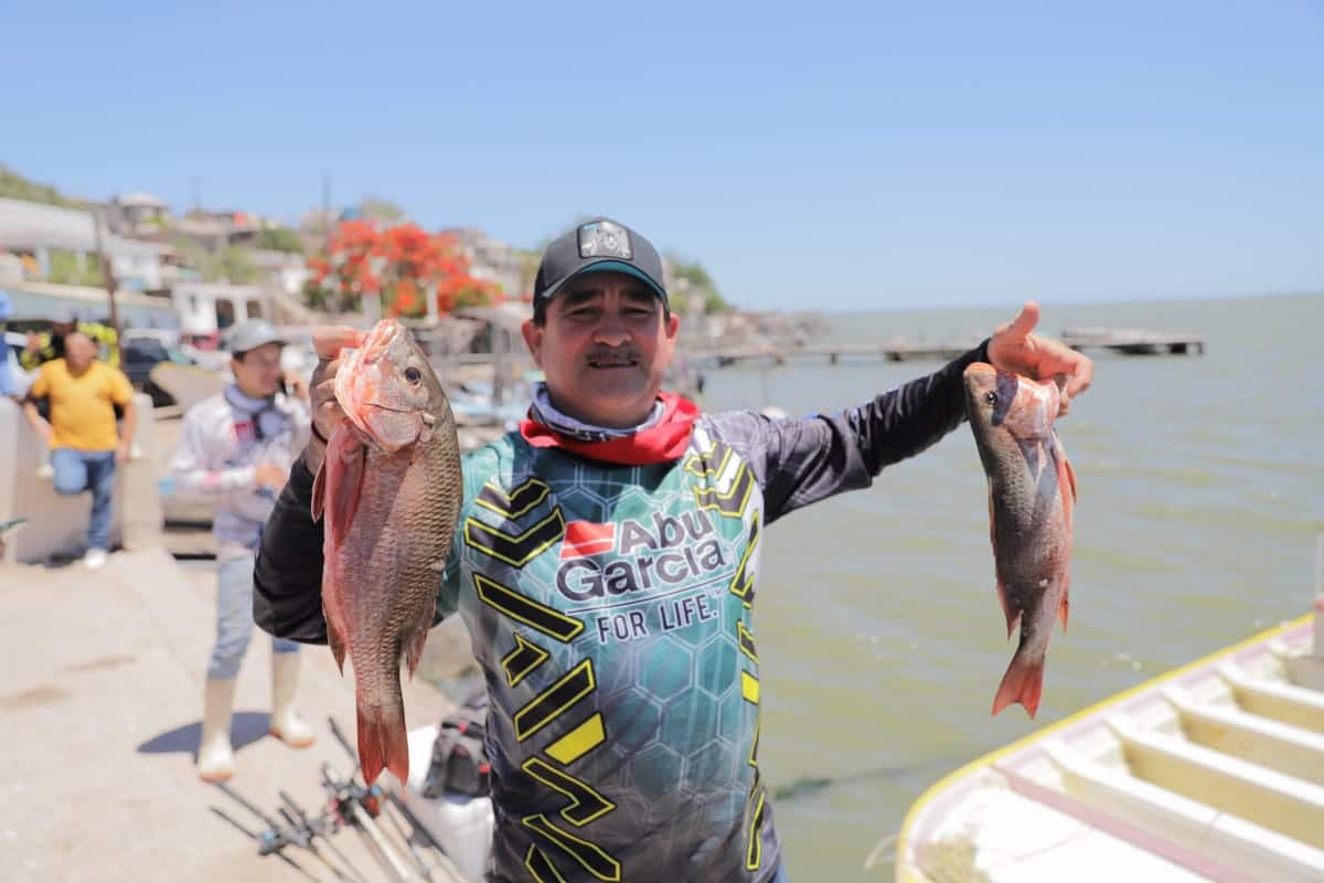 Segundo Torneo de Pesca se lleva a cabo en el campo pesquero El Huitussi en Guasave