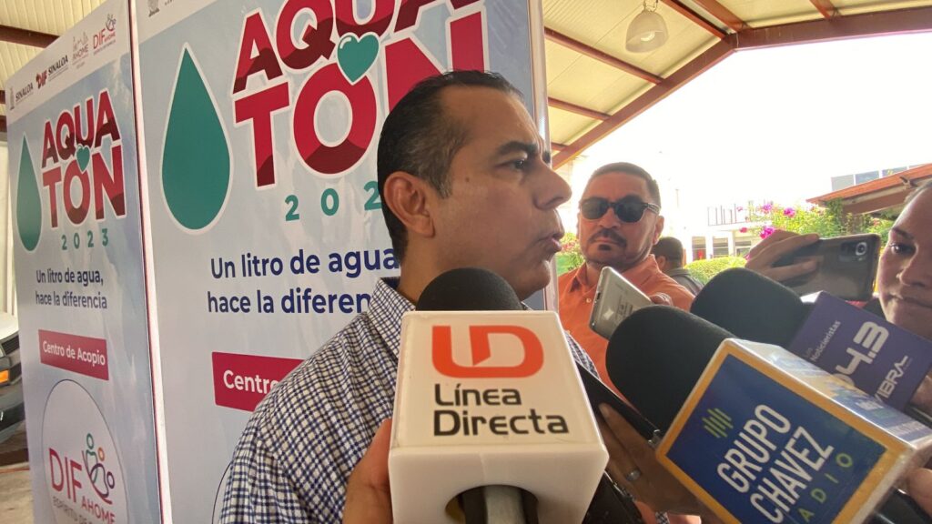 Antonio Humberto Vega Arrellano entrevistado por Línea Directa en el Aquatón