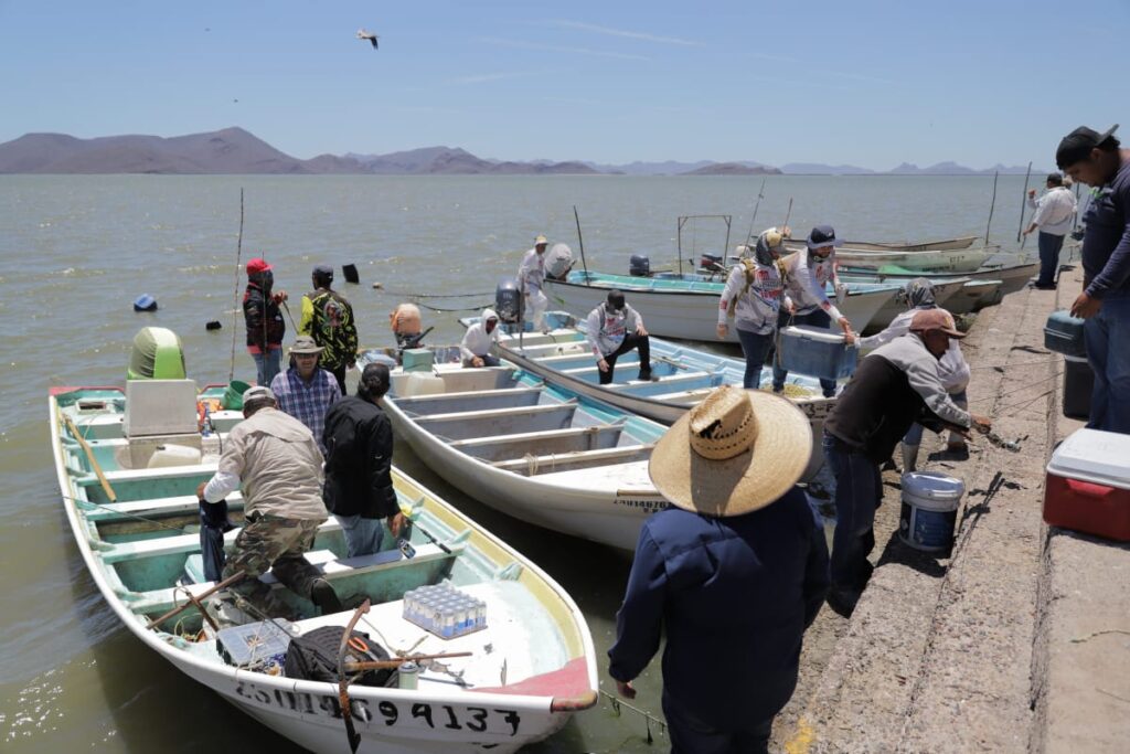 Segundo Torneo de Pesca se lleva a cabo en el campo pesquero El Huitussi en Guasave