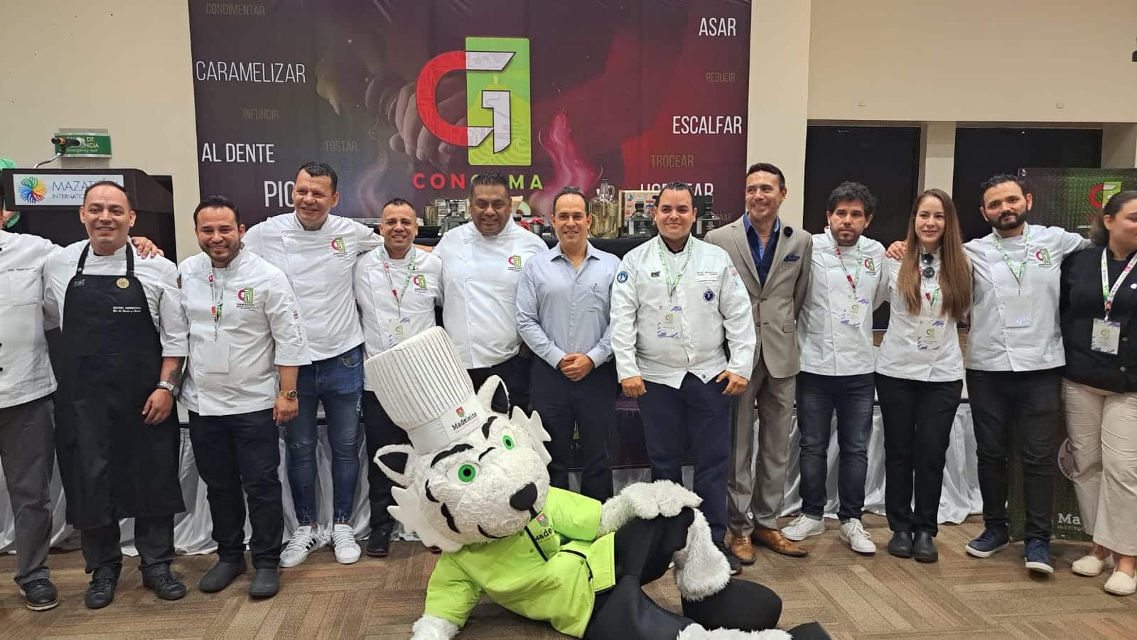 En Mazatlán, se llevó a cabo el 9 congreso nacional de gastronomía “Con Gama”