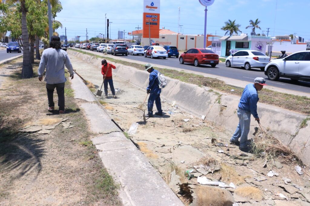 Limpieza pluvial Mazatlán