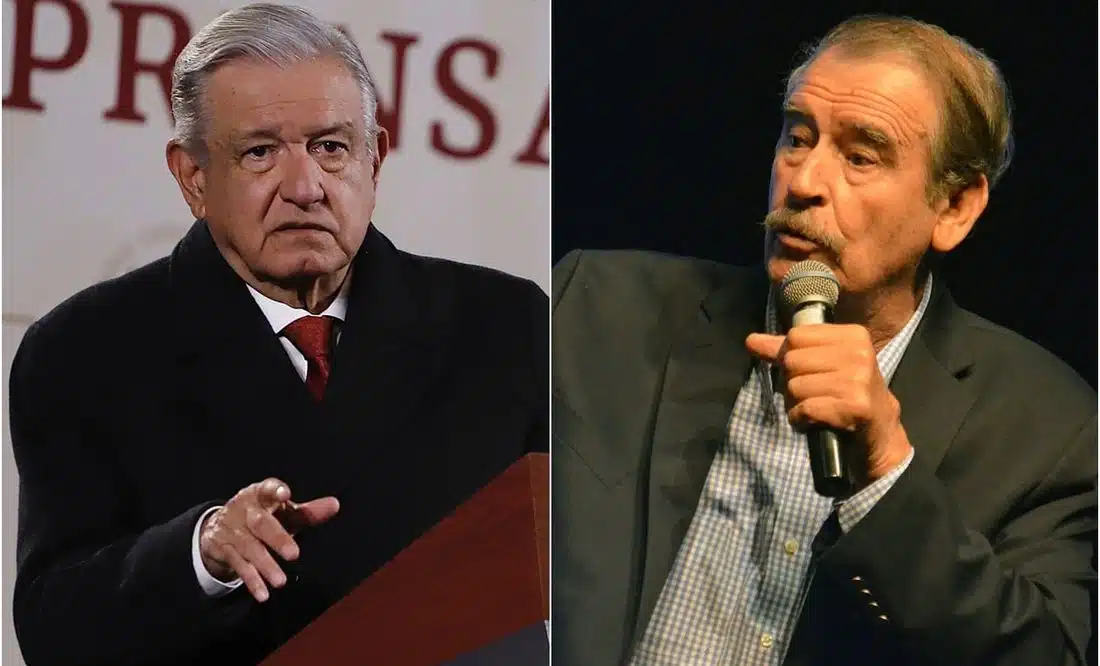 AMLO y Vicente Fox Quesada