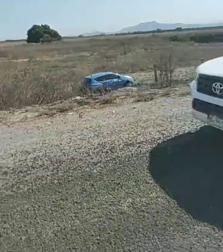 Accidente en carretera de Villa Unión