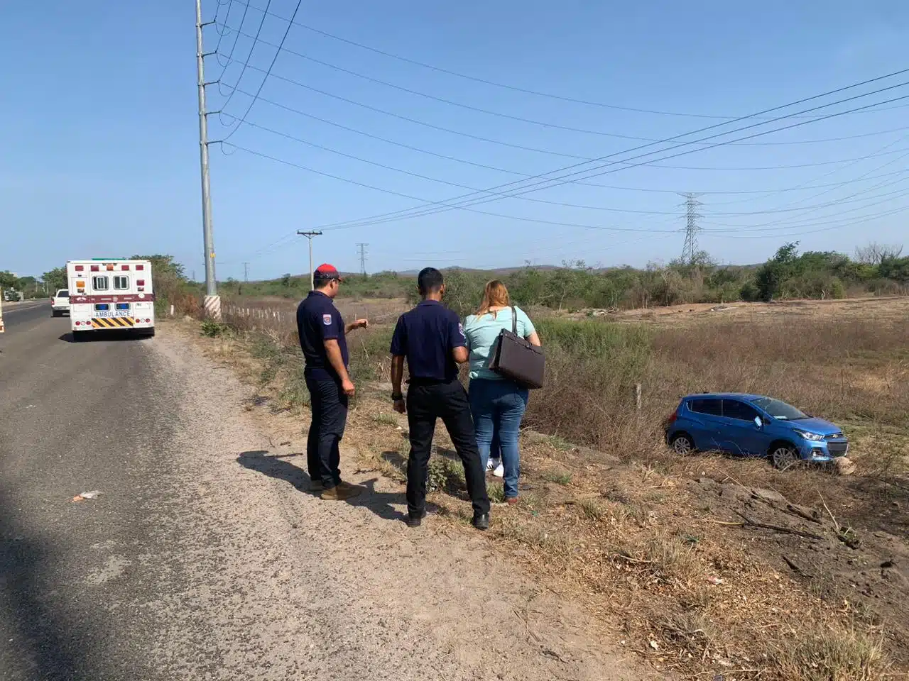 Automovilista sufre accidente en Villa Unión, Mazatlán