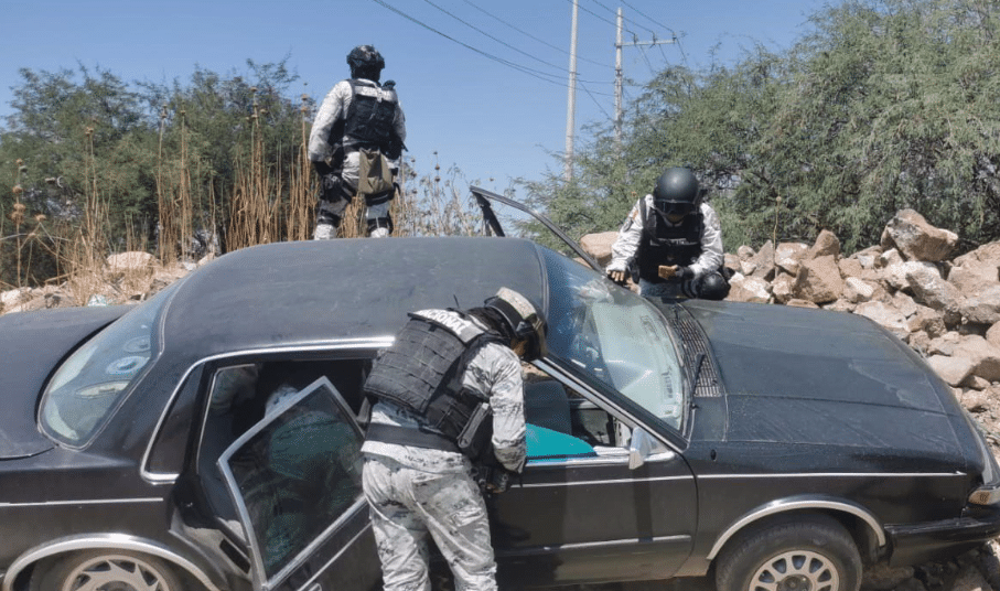 Accidente auto Guardia Nacional