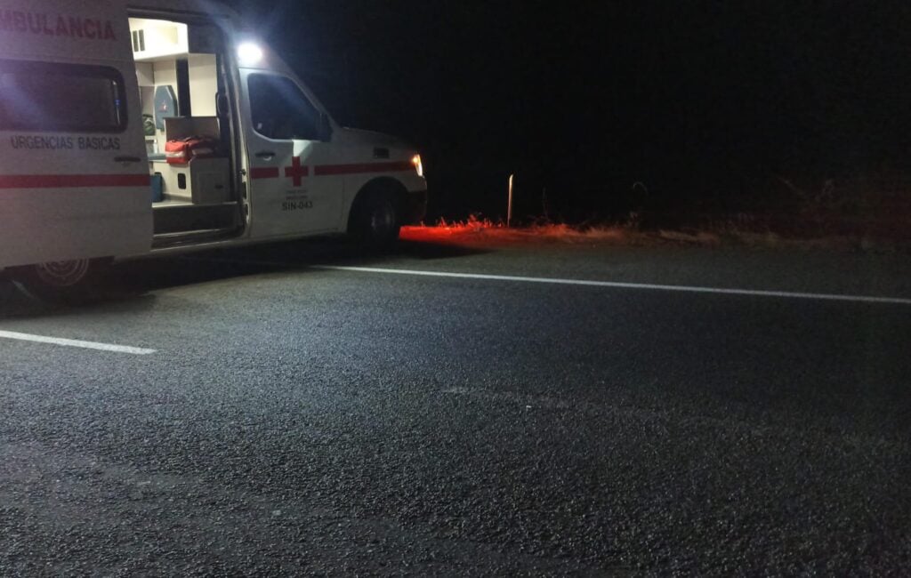 Cruz Roja sobre la carretera La Costerita en Angostura