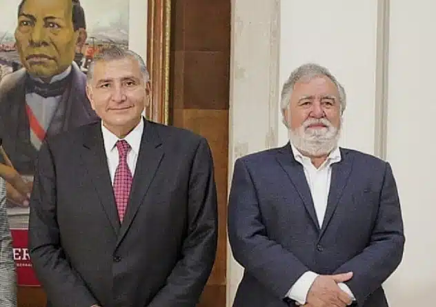 Adán Augusto López y Alejandro Encinas