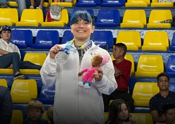 Alexa Moreno obtiene medalla de plata en el All-around de JCC 2023