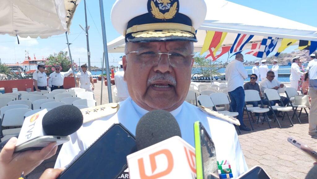 Almirante de la Octava Región Naval de Mazatlán, Javier Abarca García