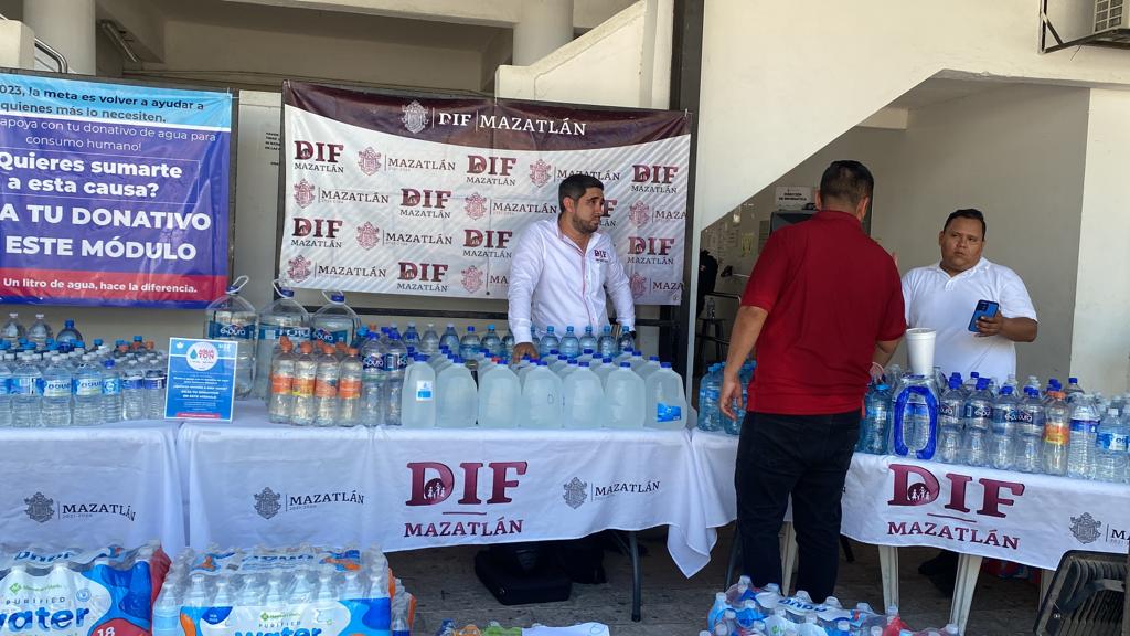 DIF Mazatlán puso en marcha este lunes el Aquatón 2023