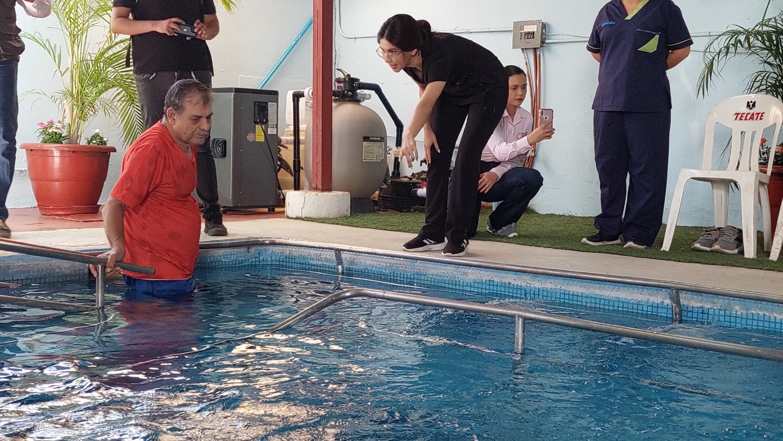 DIF Salvador Alvarado reabre área de Rehabilitación e Hidroterapia.