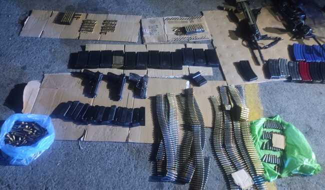 Armas y Cartuchos del CJNG