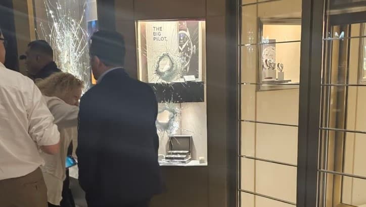 Revelan valor de los relojes robados en Plaza Antara
