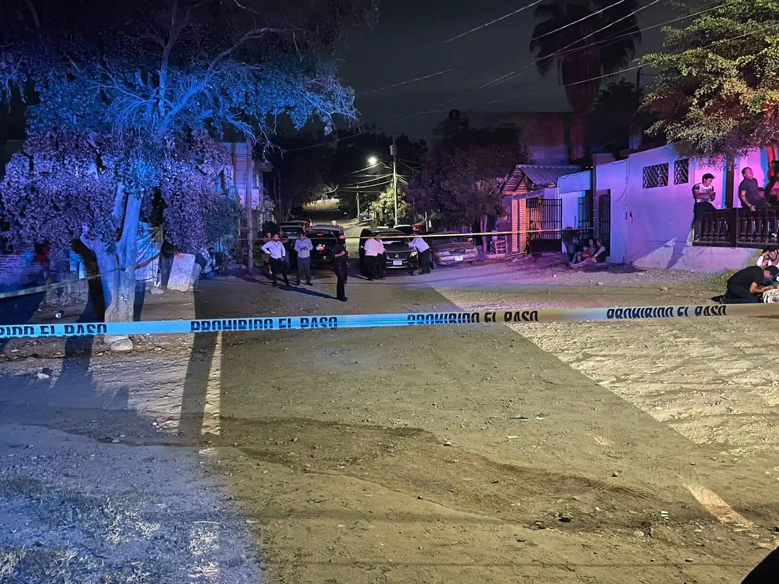 El atentado ocurrió la noche de este sábado en la colonia Huizaches, en Culiacán.