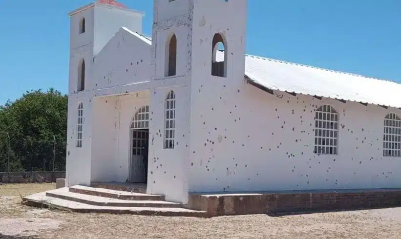 Balacera en iglesia Chihuahua