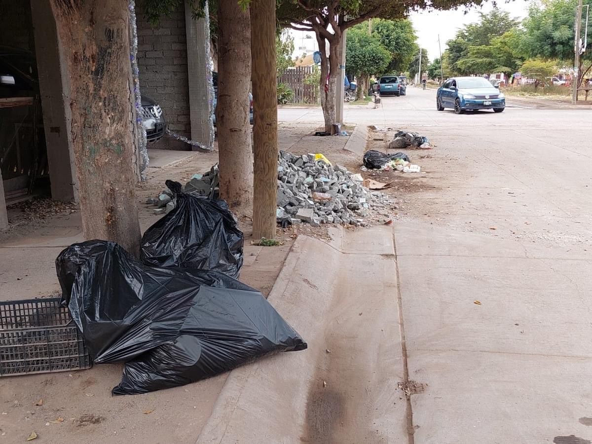 Basura en el ejido Bagojo Colectivo OP Ecología