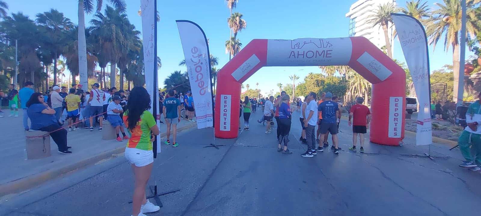 Carrera pedestre 120 aniversario Los Mochis