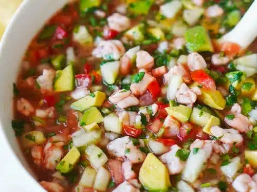 Ceviche de camarón