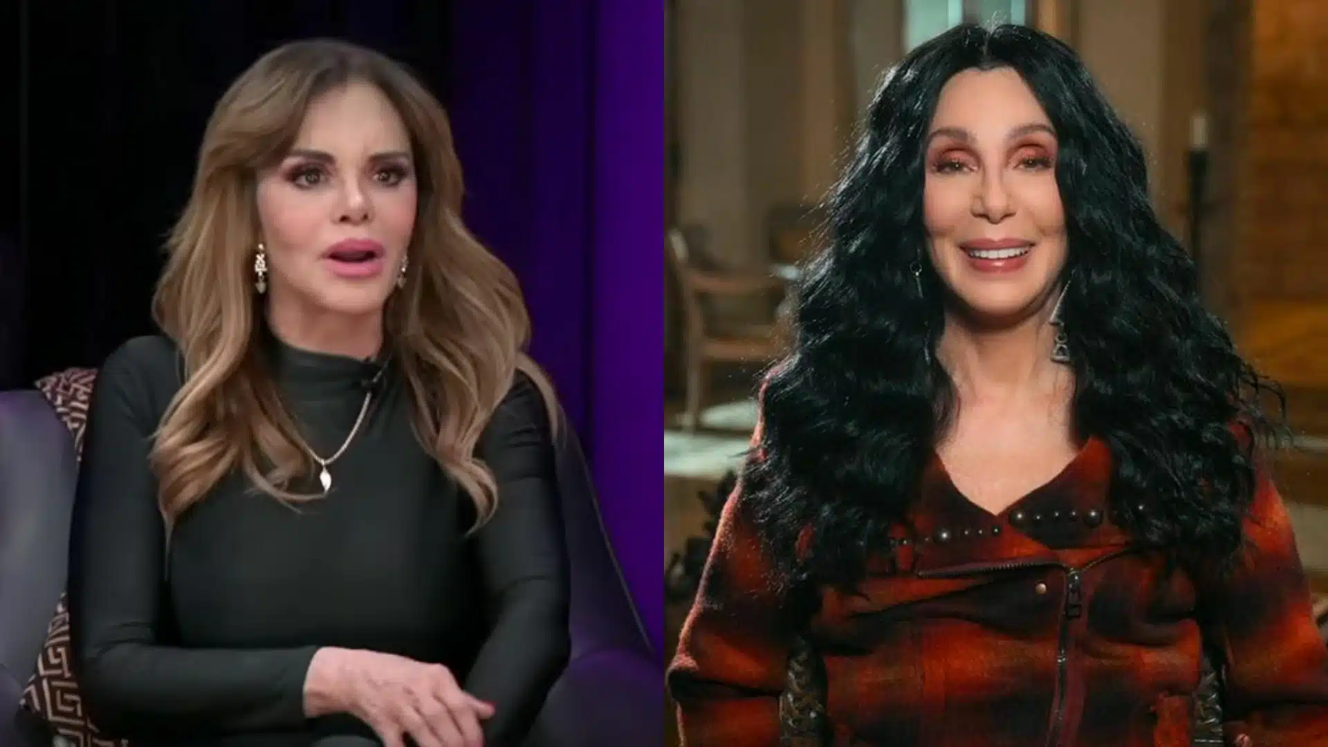 Lucía Méndezs aprovechó el espacio para hablar de su supuesto encuentro con Cher