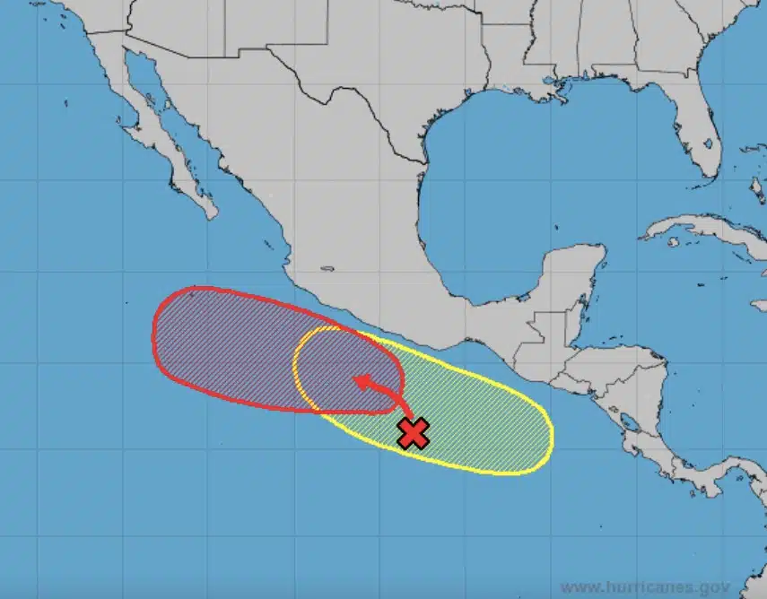 Hay dos sistemas tropicales activos en el Pacífico