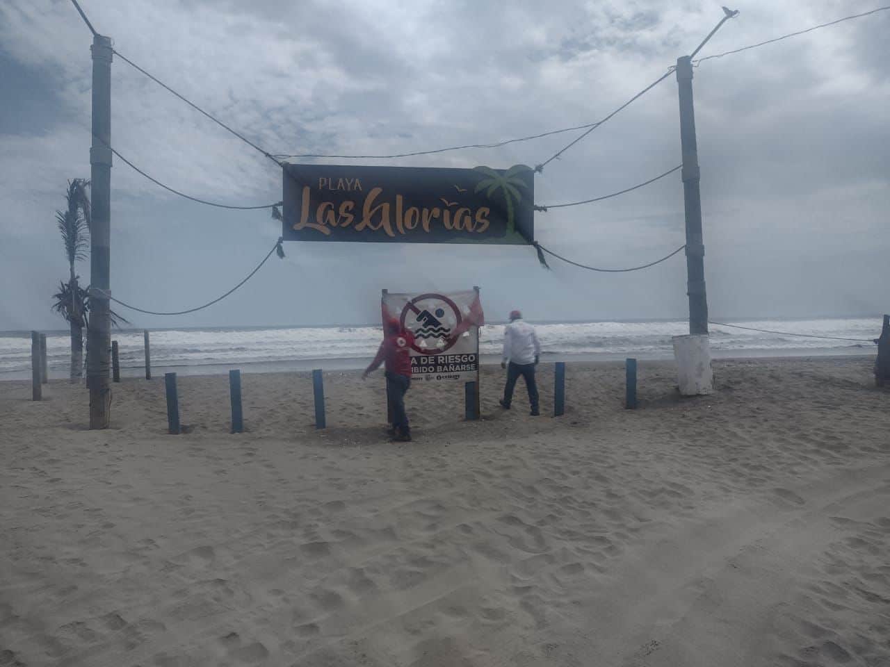 Protección Civil Guasave decidió cerrar la playa este fin de semana para los bañistas
